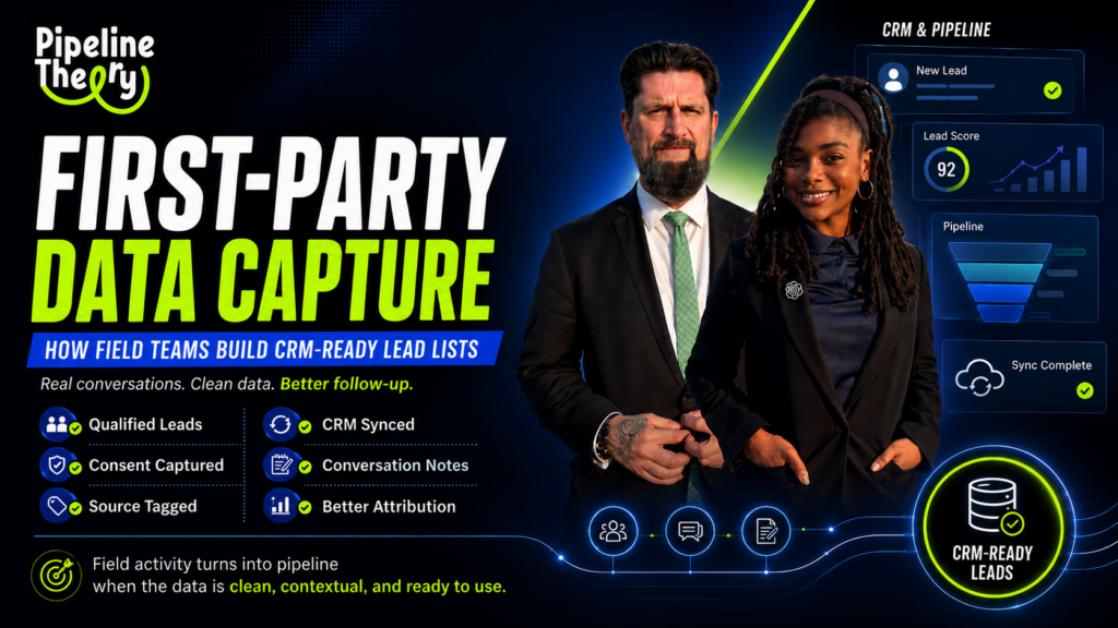 First party data capture